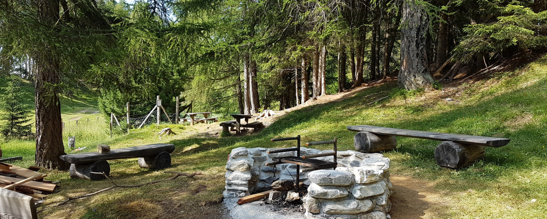 Grillstelle Plaun Graund