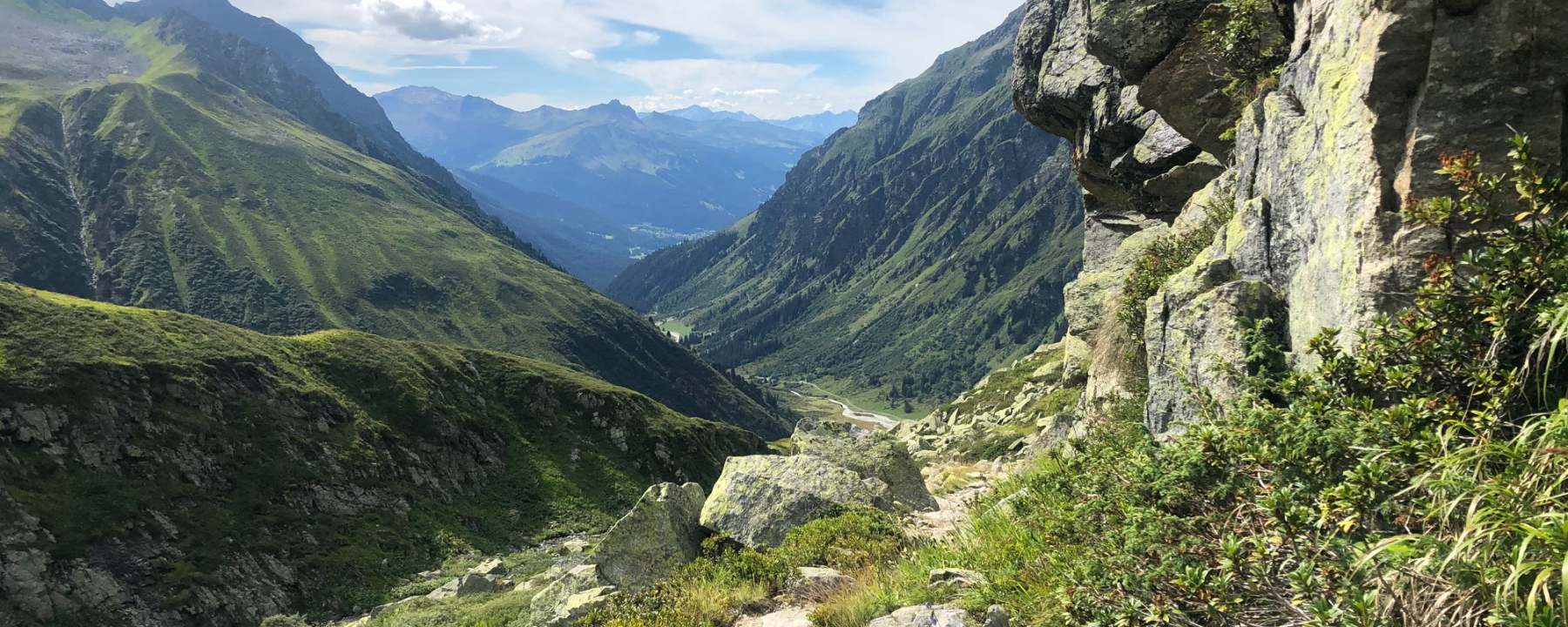 Weg Silvretta-Sardasca