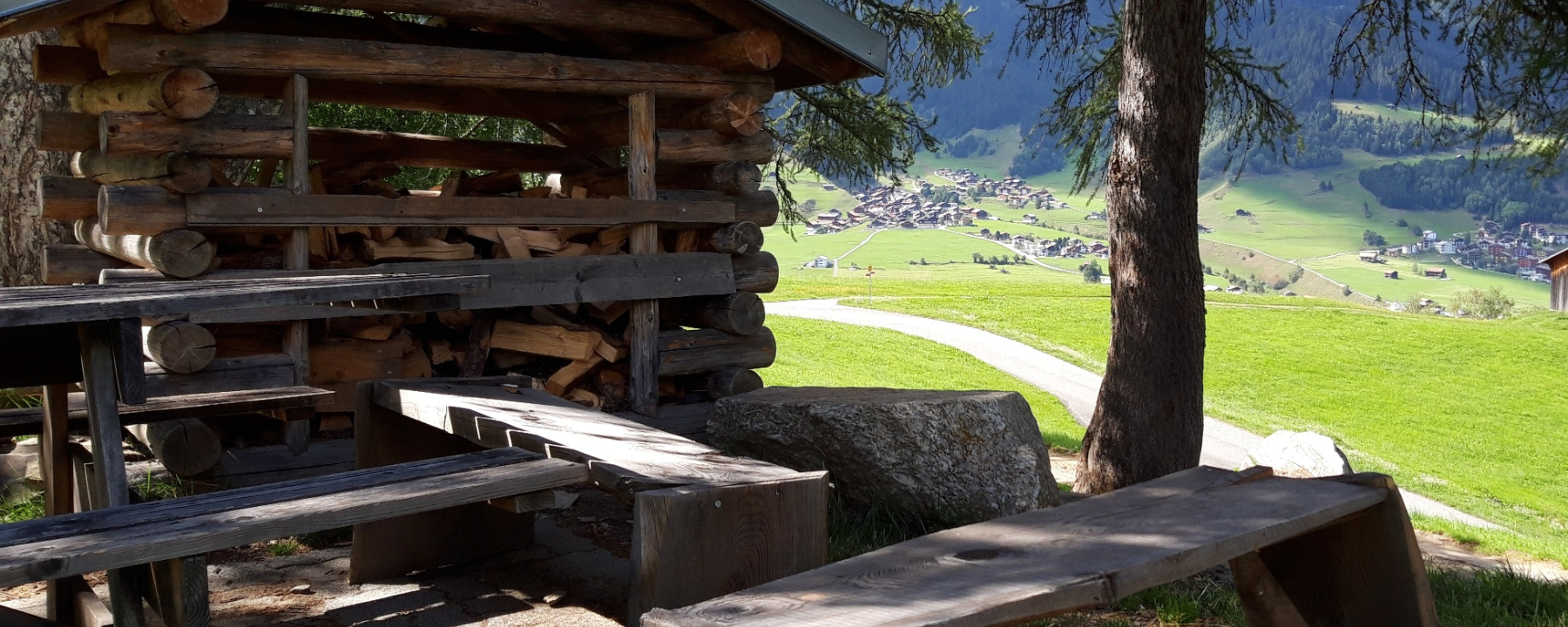 Blick auf Segnas
