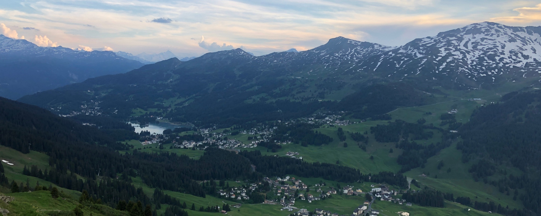 Aussicht Richtung Lenzerheide