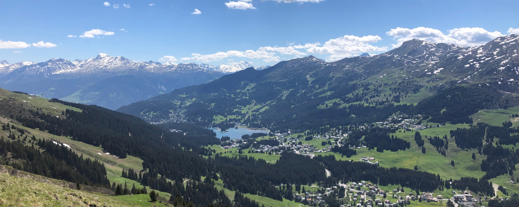Aussicht Richtung Lenzerheide