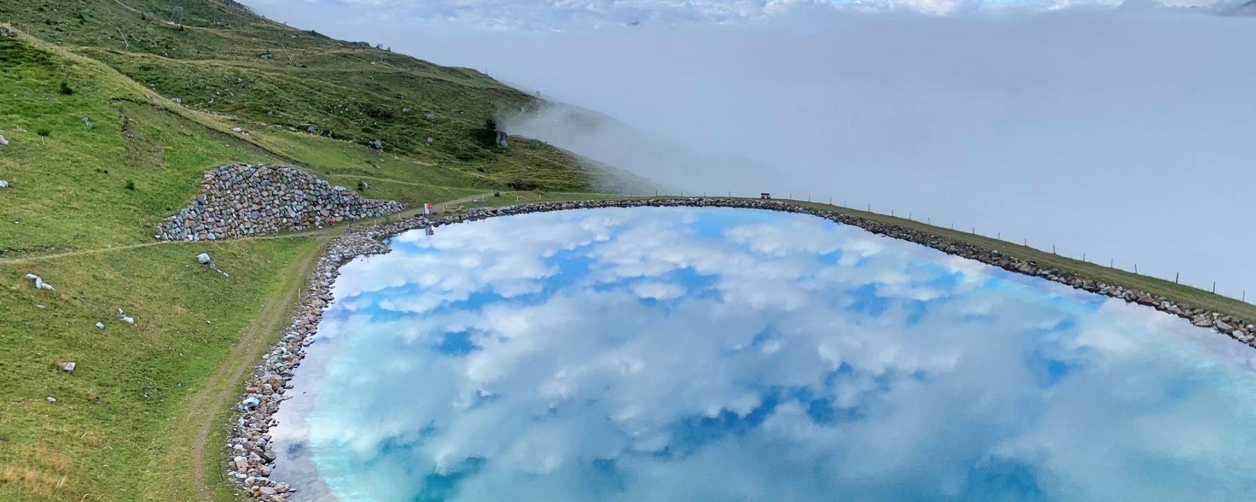 Speichersee Scharmoin