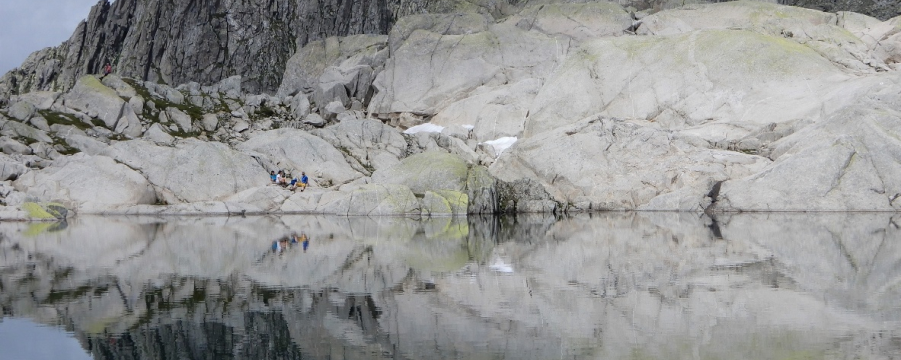 Spiegelungen im See