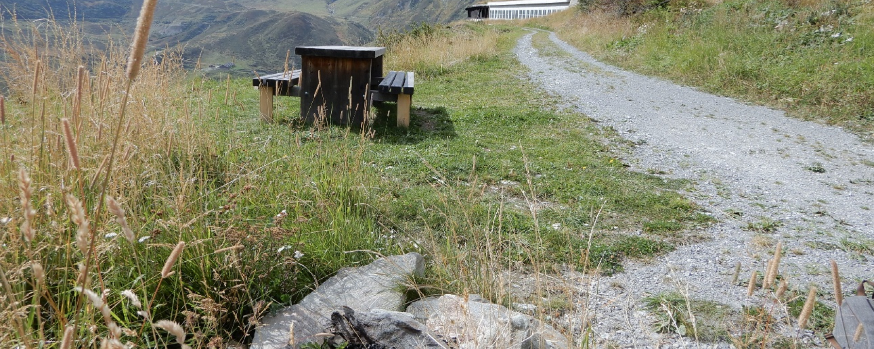 Picknickplatz am Wanderweg