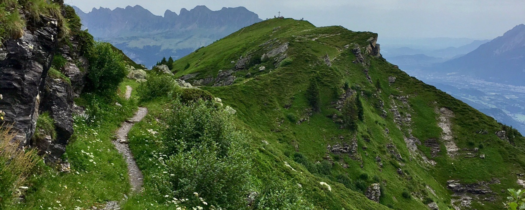 Blick auf den Garmil