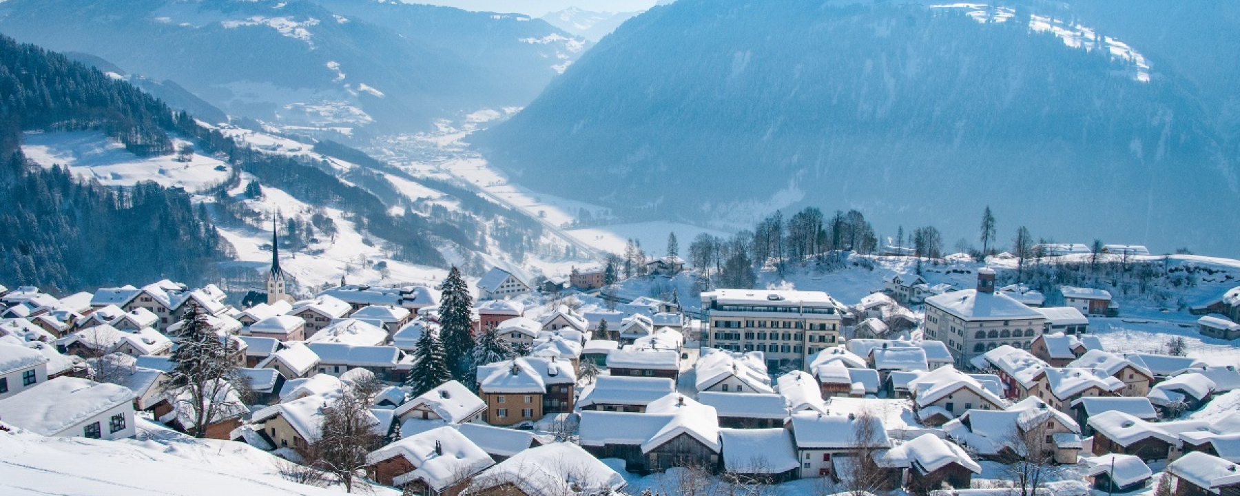 Das Panorama von Seewis begeistert...