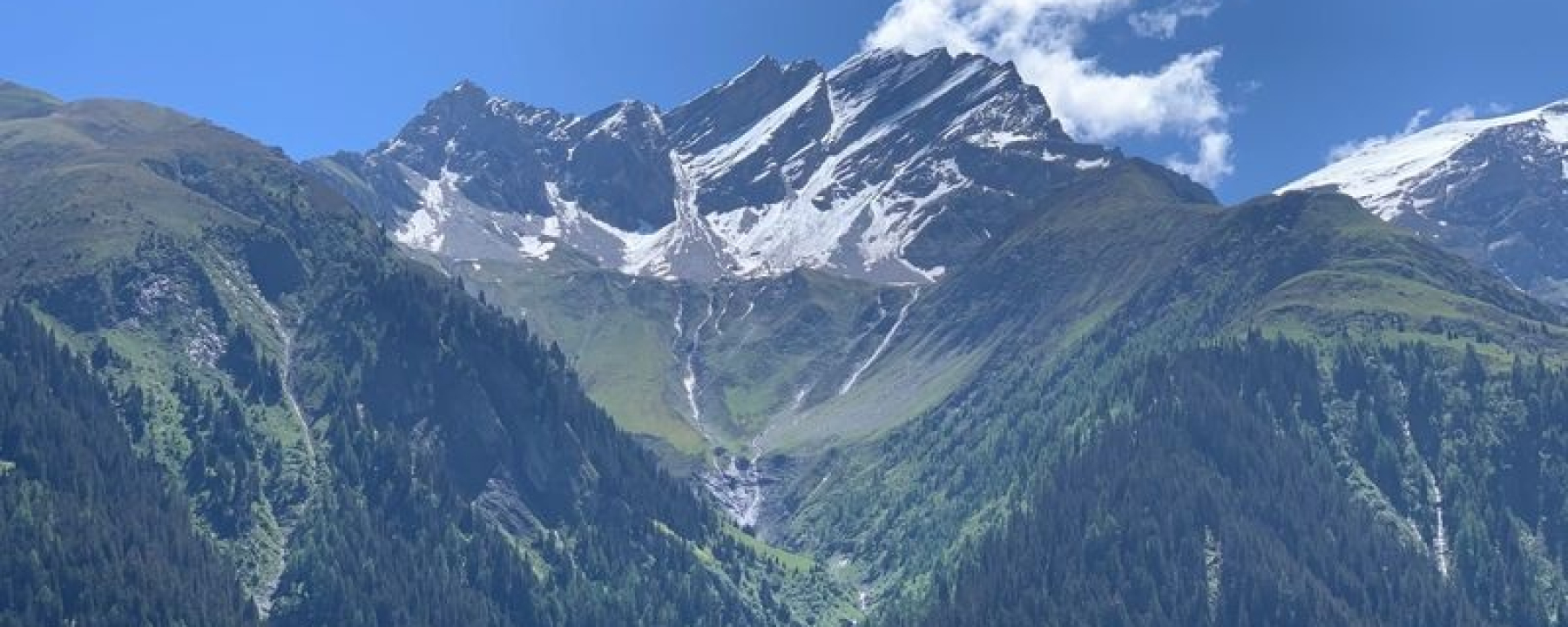 Wasserfälle des Péz Ault