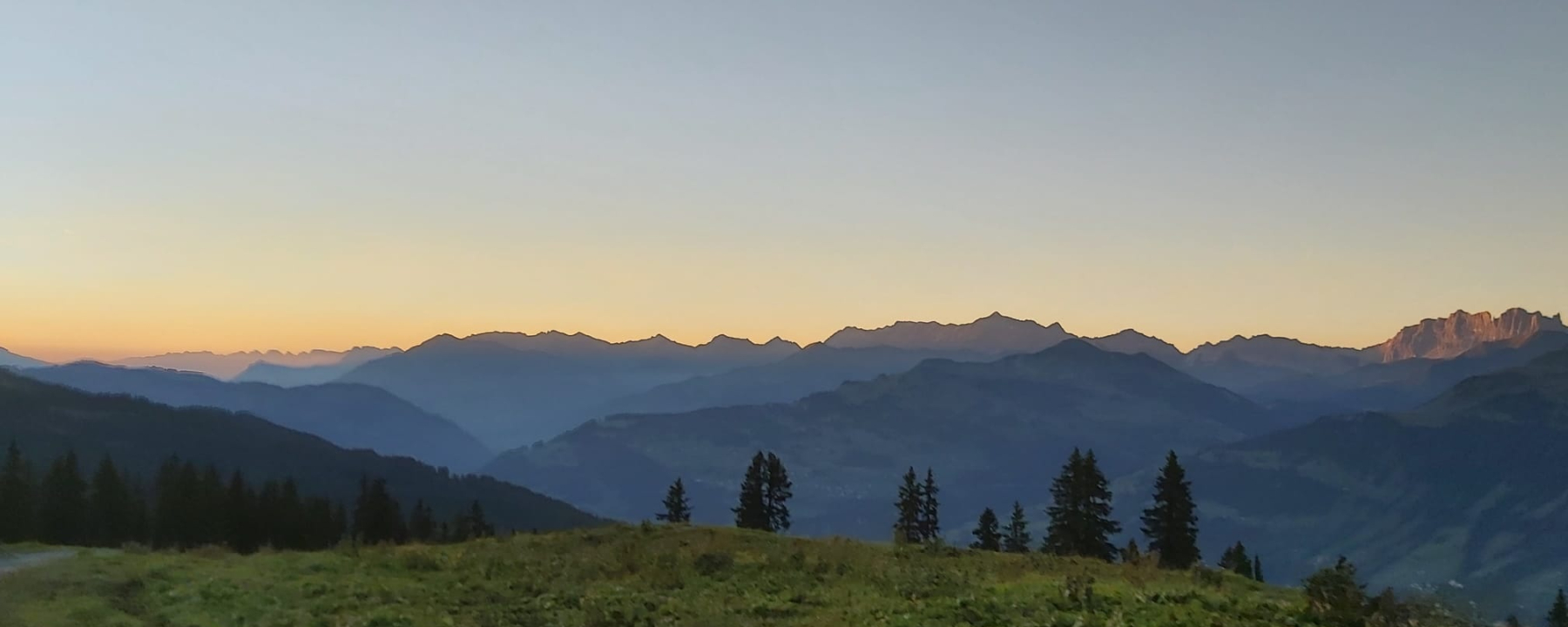 Ausblick ins Prättigau