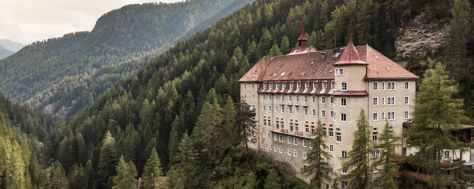 Kurhaus Val Sinestra im Seitental Val Sinestra, Unterengadin