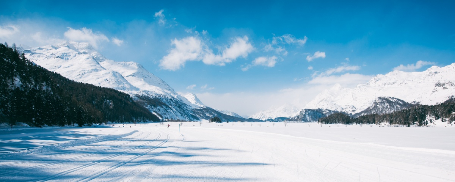 Silser Ebene. Blick Richtung Silsersee