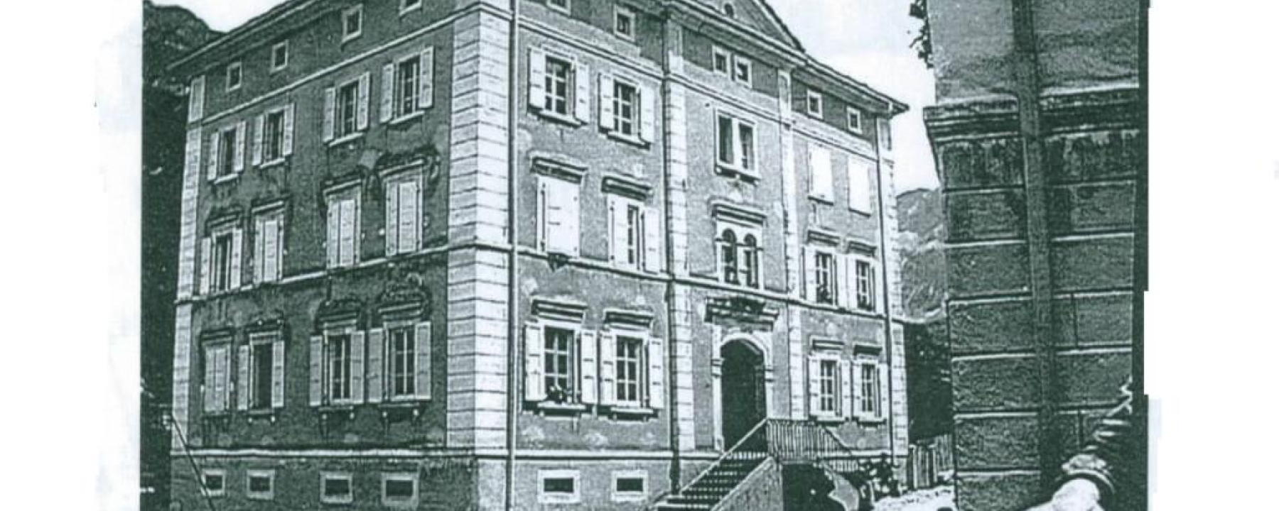 Der Palazzo von Bivio 1890.
