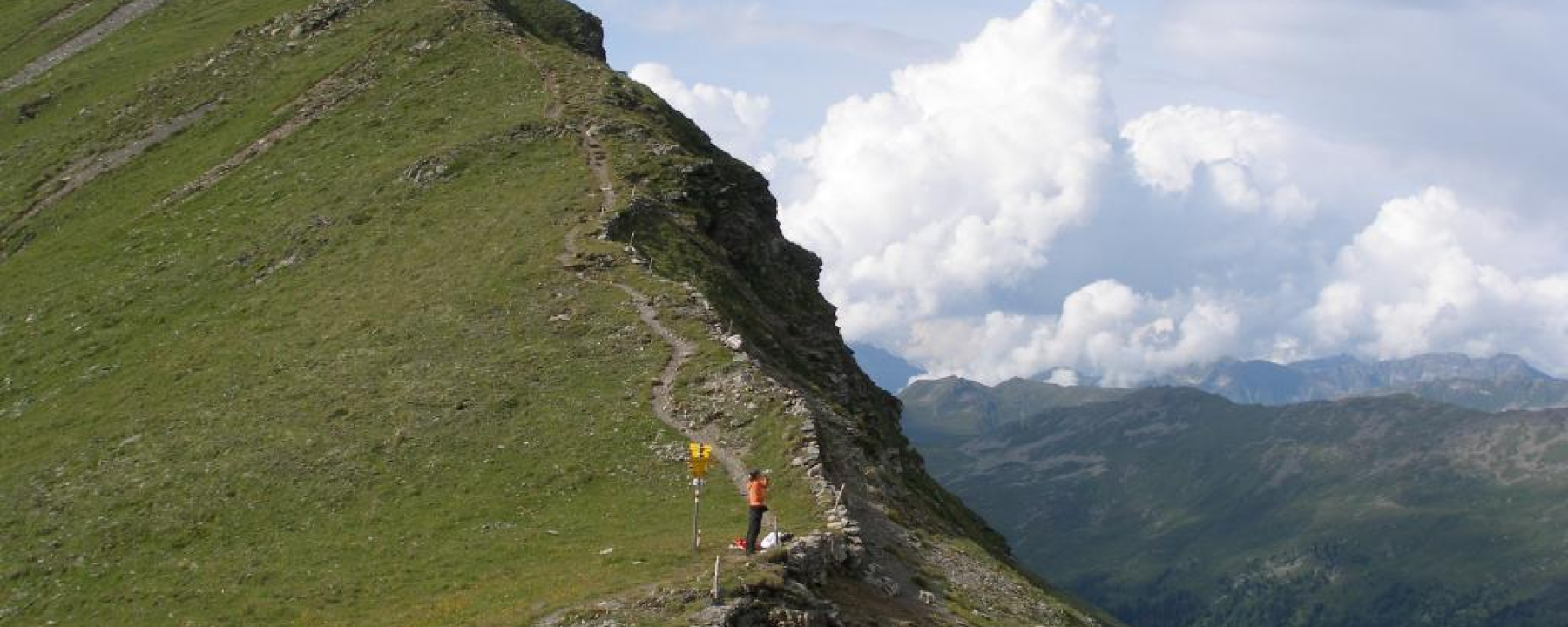 Etappe 15: Tällifurgga, Übergang zwischen Sertig und Dischma