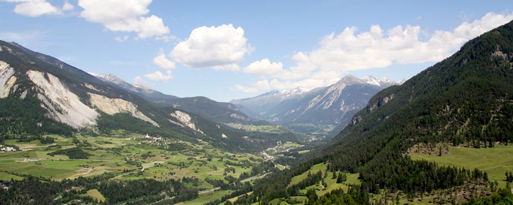 Weitblick ins untere Albulatal