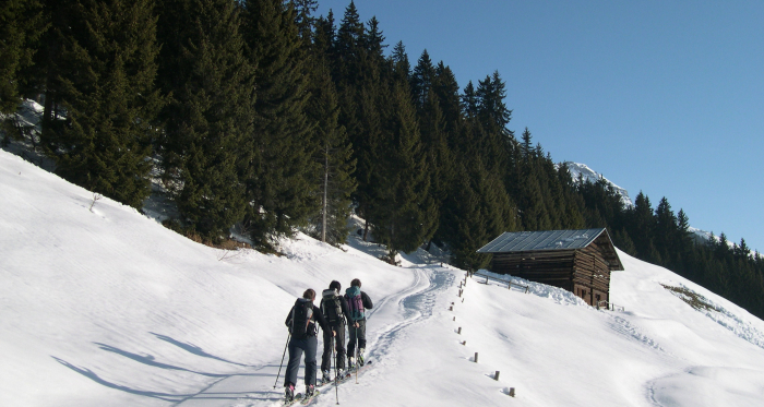 Oberhalb von Sogn Benedetg