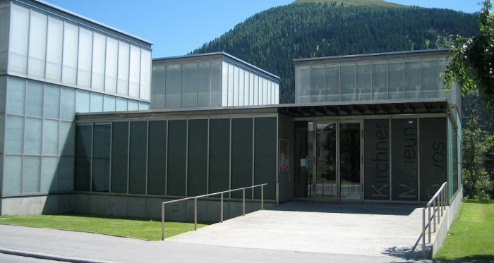 Eingang vom Kirchner Museum Eingang vom Kirchner Museum