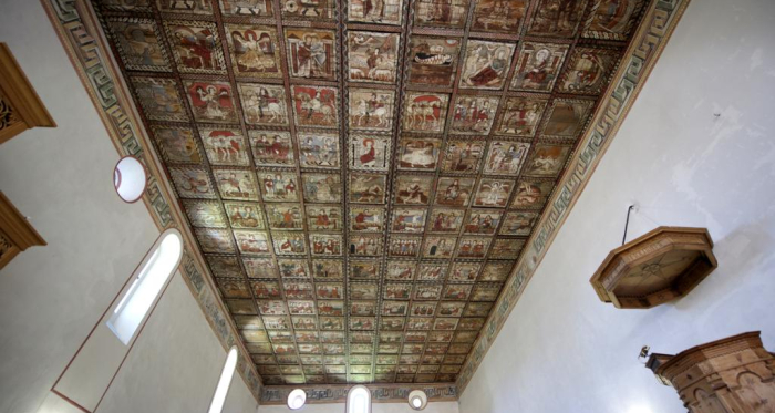 Bilderdecke St. Martinskirche