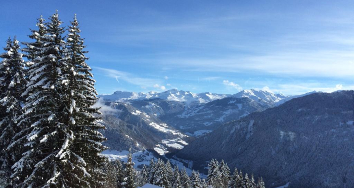 Blick Richtung Hinterprättigau Blick Richtung Hinterprättigau