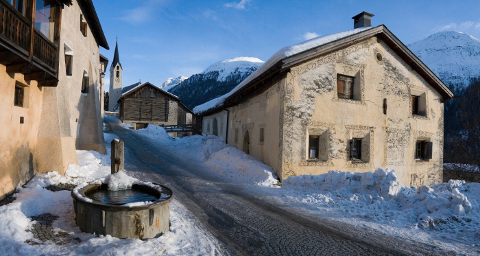Guarda im Winter Guarda im Winter