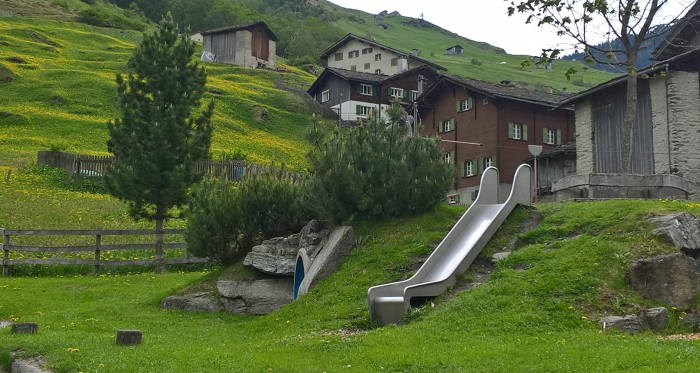Spielplatz Bidem in Vals