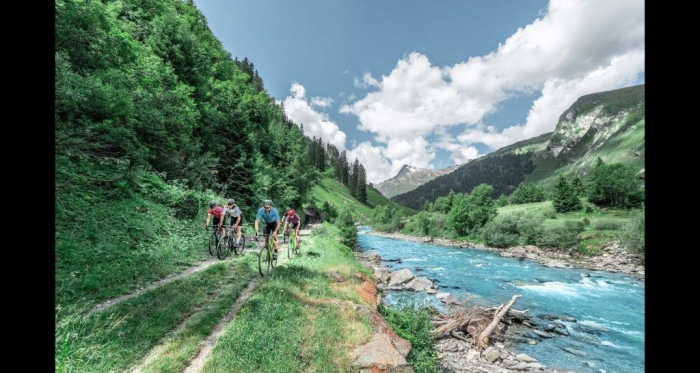 Gravelbike Route Hinterrhein