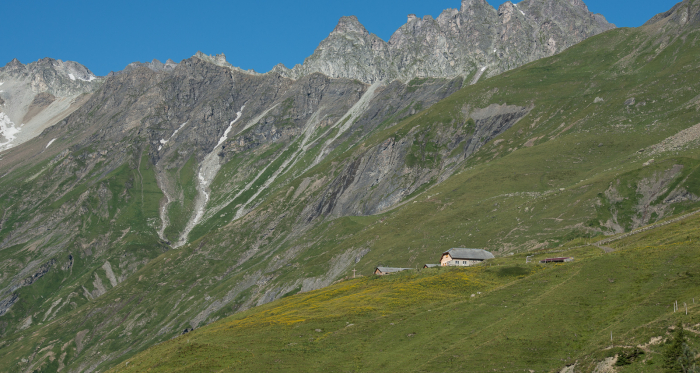 Blick auf die Glarner Hauptüberschiebung Blick auf die Glarner Hauptüberschiebung