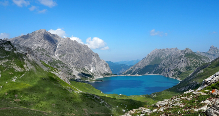 Cavelljoch mit Lünersee
