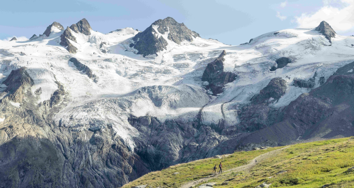 Weg zur Coaz Hütte