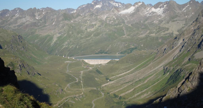 Vermuntgebiet vom Hochmadererjoch ©Stand Montafon