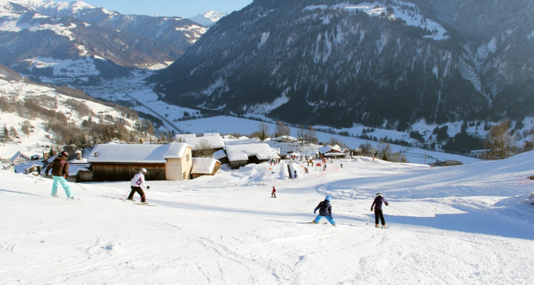 Skipiste, Skilift Flensa in Seewis Skipiste, Skilift Flensa in Seewis
