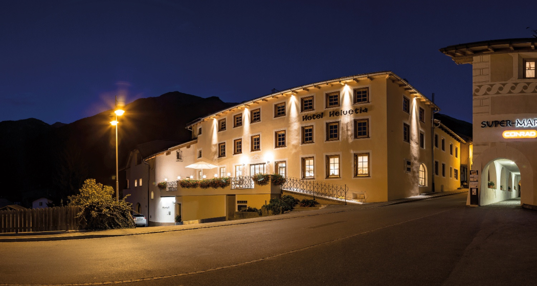 Hotel und Restaurant Helvetia von aussen Hotel und Restaurant Helvetia von aussen