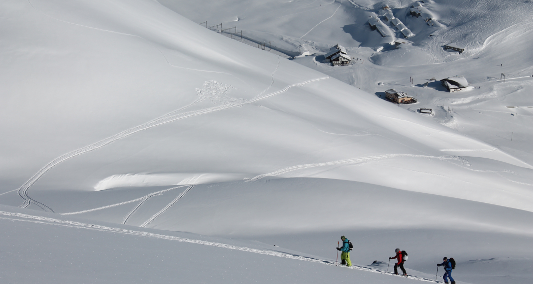 Aufstieg vom Oberalppass her Aufstieg vom Oberalppass her