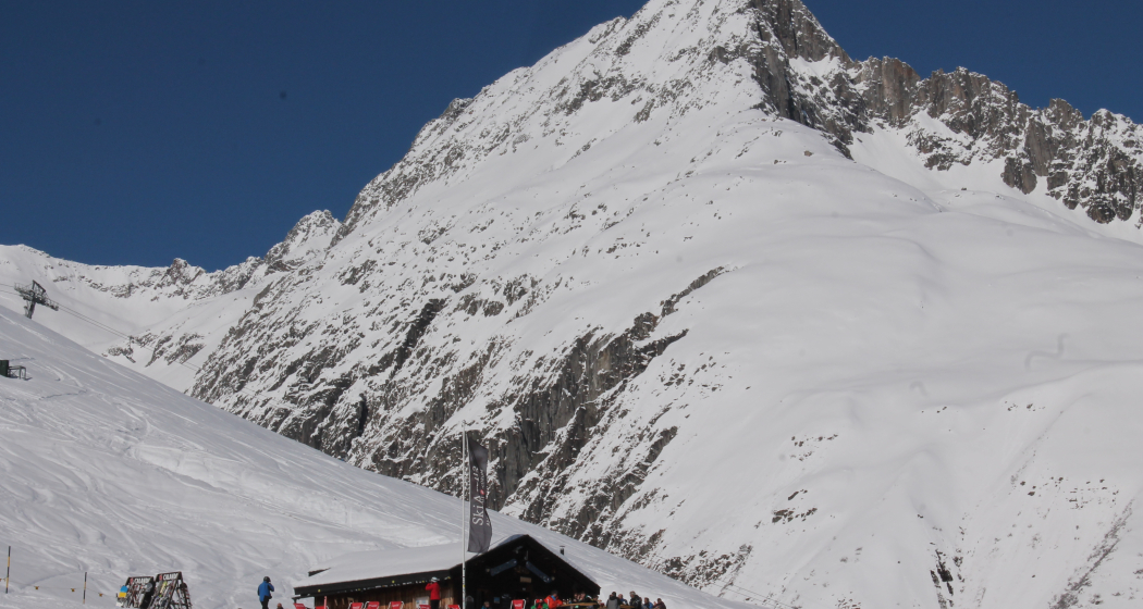 Hütte Las Palas im Winter Hütte Las Palas im Winter