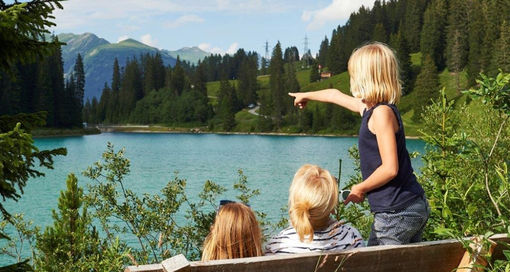 Aussicht am Stausee Aussicht am Stausee
