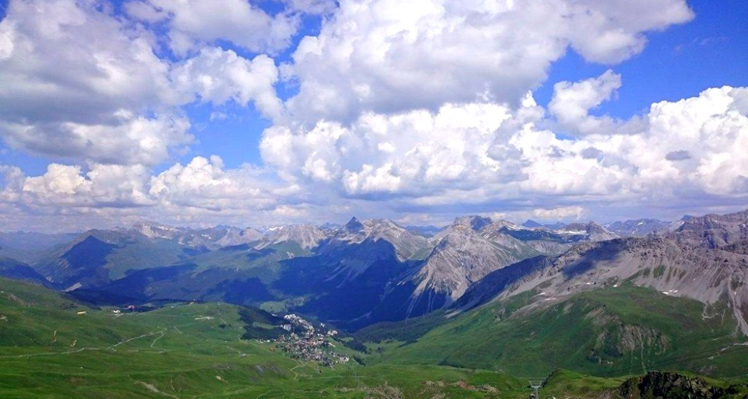 Aussicht vom Hörnli Aussicht vom Hörnli