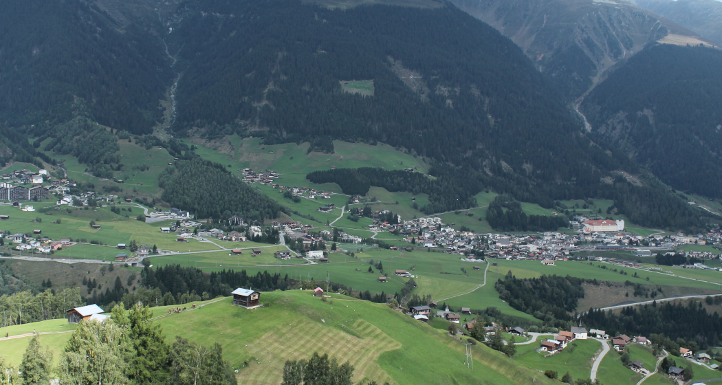 Blick auf Disentis Blick auf Disentis