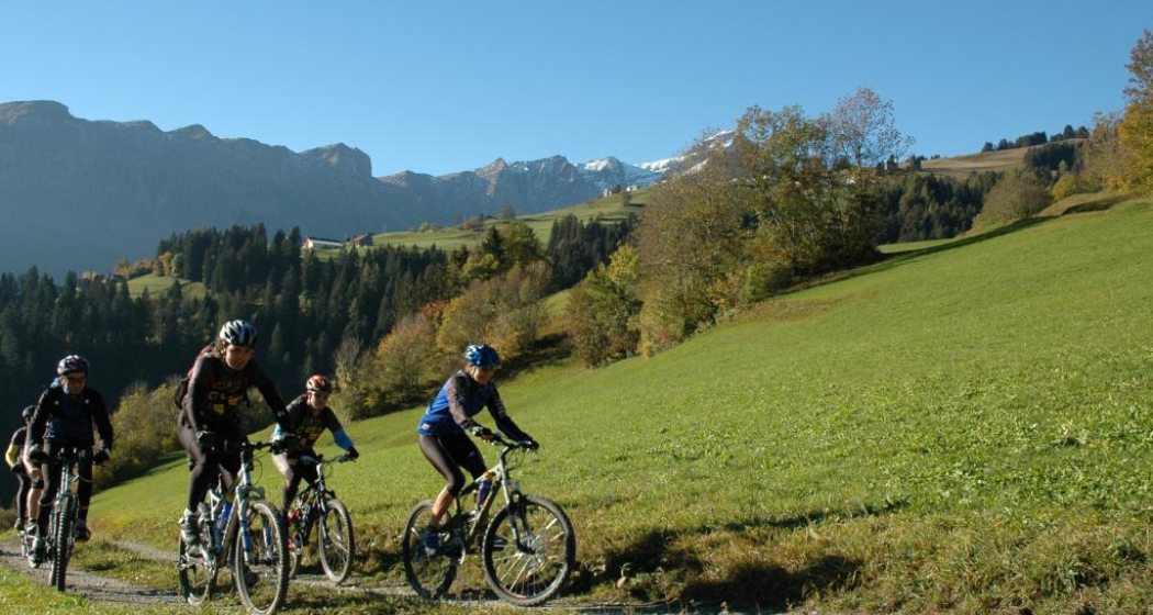 Biker am Heinzenberg Biker am Heinzenberg