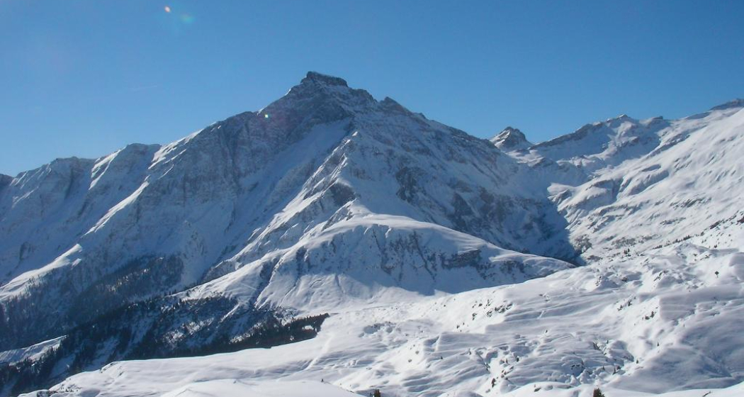 Aussicht auf Piz Beverin Aussicht auf Piz Beverin