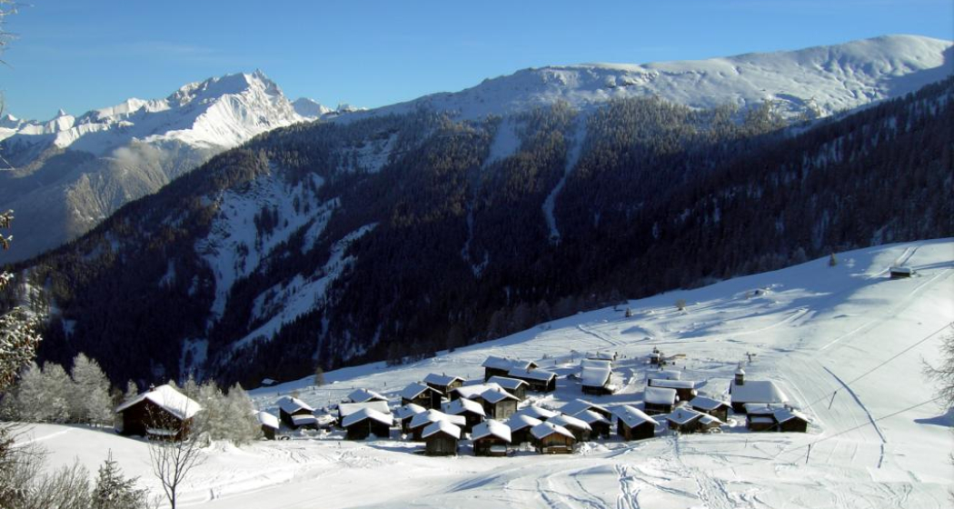 Wintersportgebiet Obermutten Wintersportgebiet Obermutten