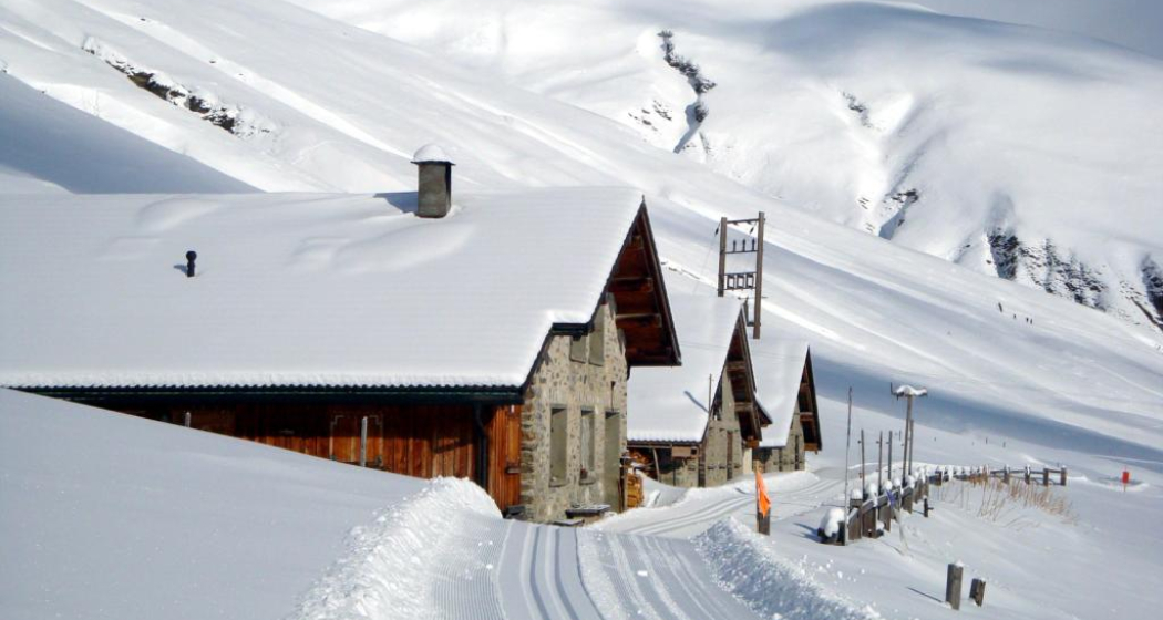 Langlaufloipe Juf - Jufer Alp - Juf Langlaufloipe Juf - Jufer Alp - Juf