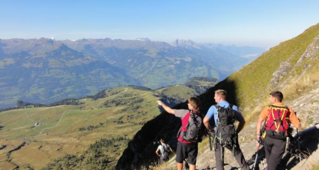 Eindrückliche Panorama-Wanderung Eindrückliche Panorama-Wanderung