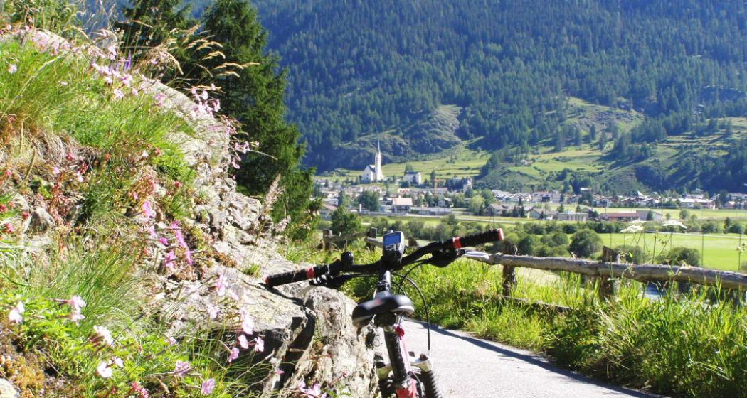 an linken Innufer ob Zernez