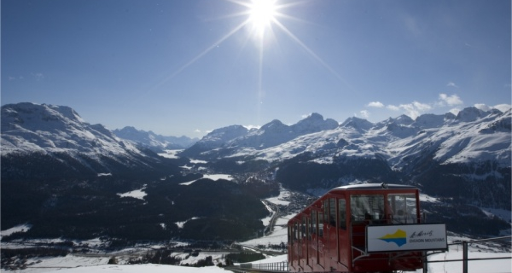 Standseilbahn Muottas Muragl Standseilbahn Muottas Muragl