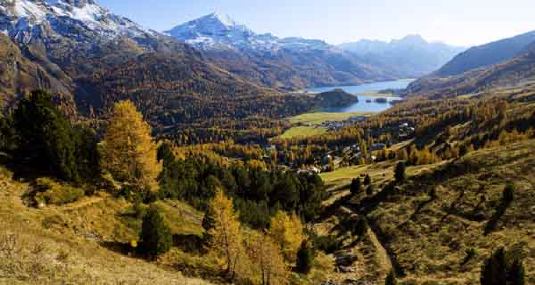 oberhalb von St. Moritz