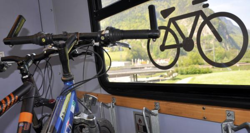 Unkomplizierter Biketransport mit der RhB.