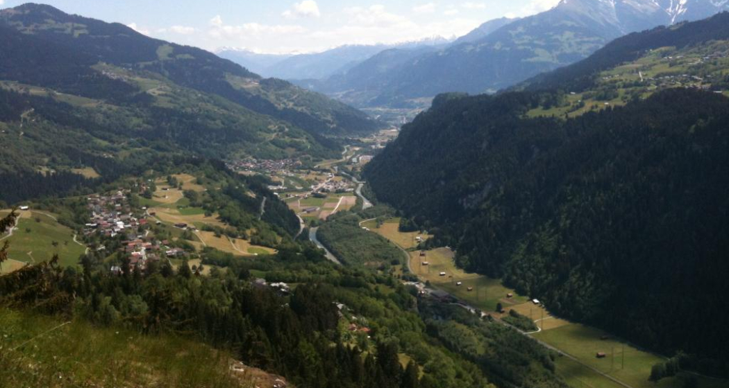 Aussicht bei Flanz Aussicht bei Flanz
