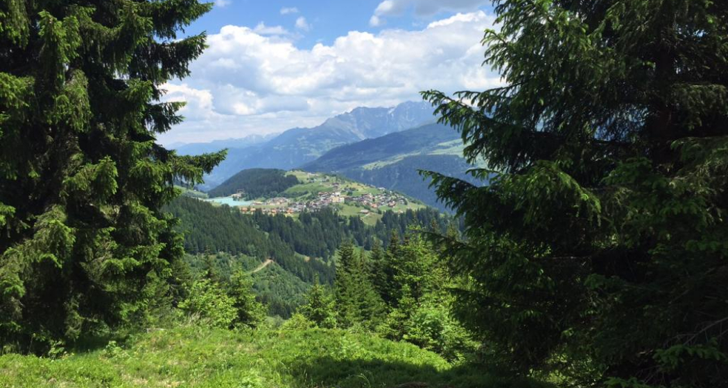 Aussicht nach Brigels Aussicht nach Brigels