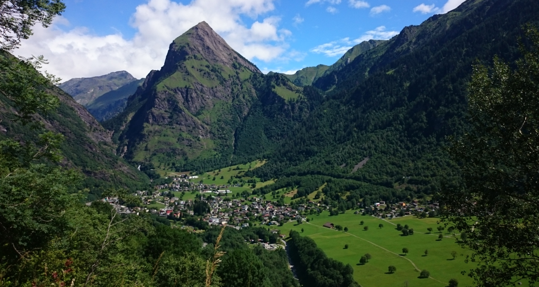 Olivone mit Sosto Olivone mit Sosto