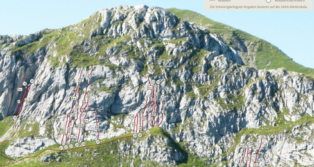 Klettergarten Gruoben, Tilisunafürggli Klettergarten Gruoben, Tilisunafürggli