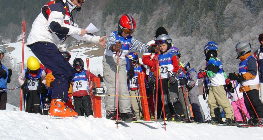 Kinderskirennen, Skilift Flensa in Seewis Kinderskirennen, Skilift Flensa in Seewis