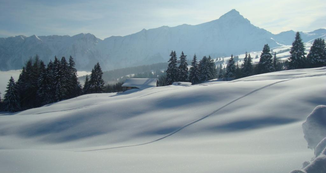 Ausblick auf den Piz Beverin Ausblick auf den Piz Beverin